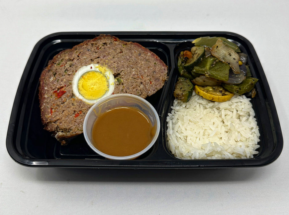 Pastel de carne relleno de Judy