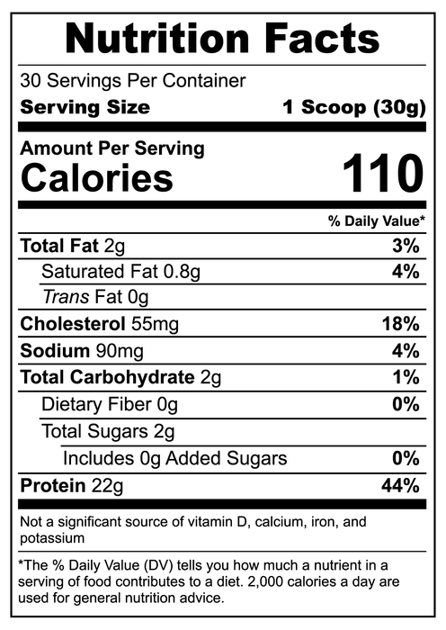 Whey Protein- Salty Caramel ( 30 Servings )
