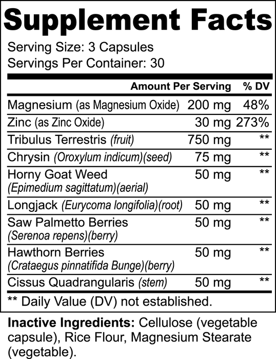 Testosterone Pro Booster ( 30 Servings )