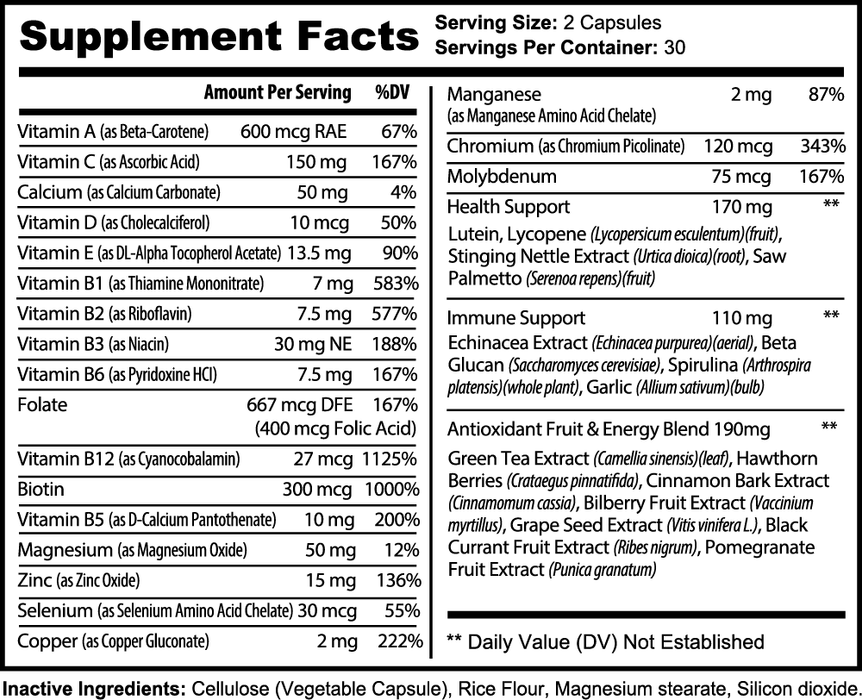 Complete Multivitamin ( 30 Servings )