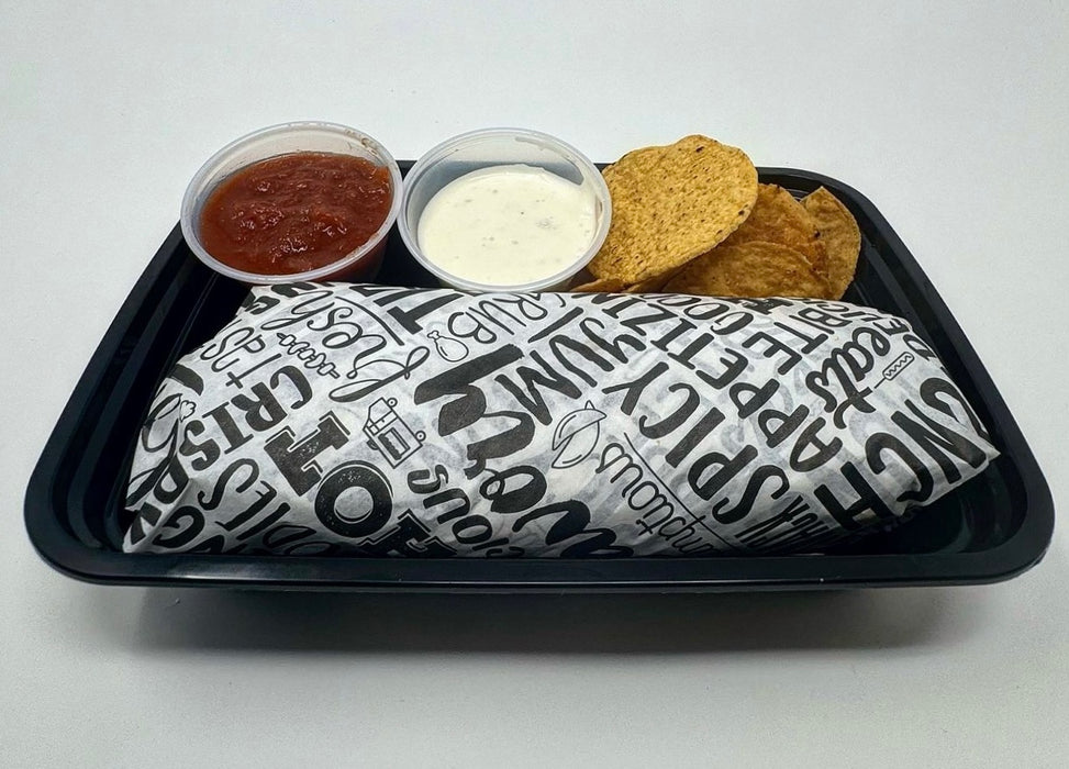 Wrap de pollo estilo búfalo