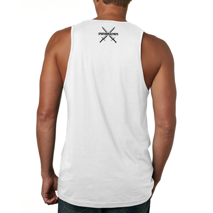 Camisetas sin mangas blancas (corte para hombre)