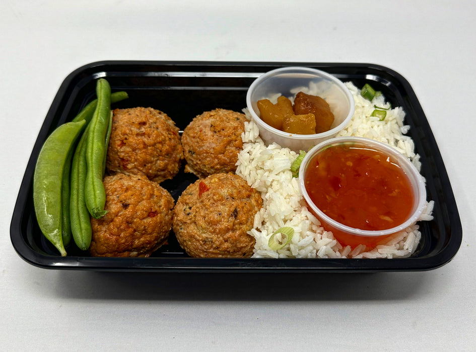Albóndigas De Pavo Con Chile Dulce