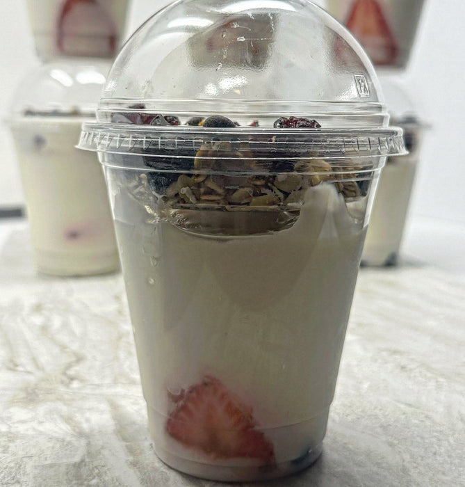 Parfait de yogur de vainilla ( 7 parfaits )