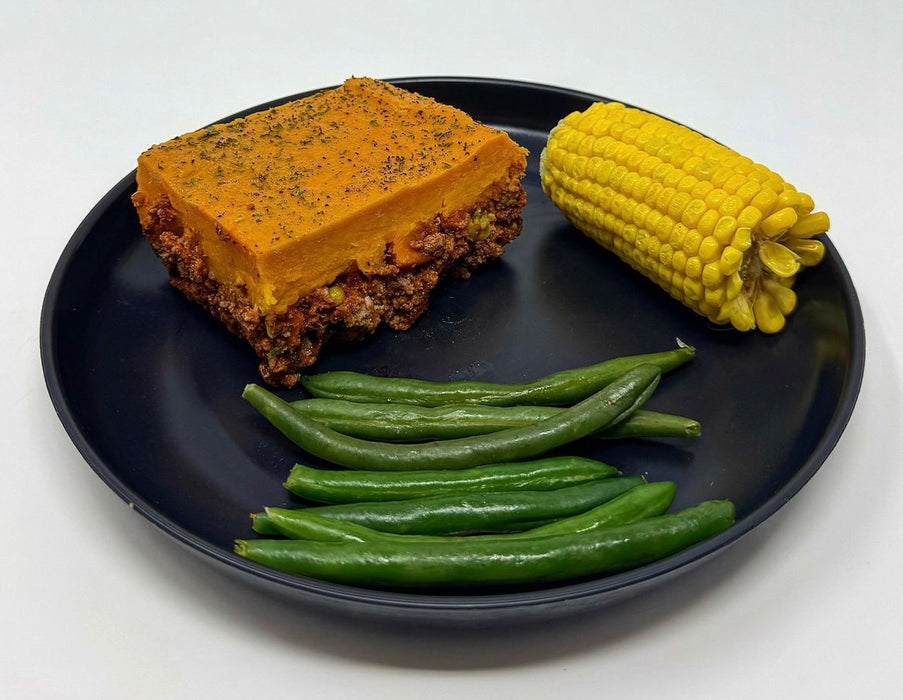 Ground Beef Sweet Potato Pie