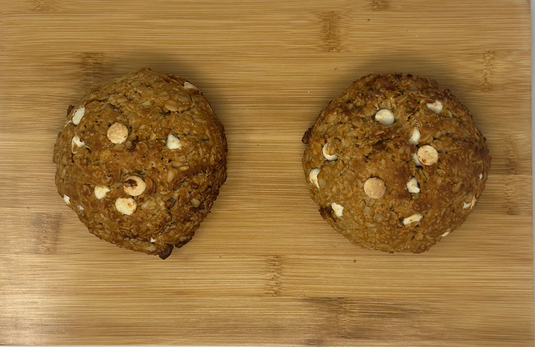 Low Calorie Chocolate Peanut Butter Protein Oat Cookies - (2) 8oz Cookies