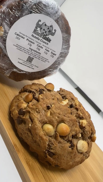 Nutella Crunch Protein Cookies - (2) 9oz Cookies