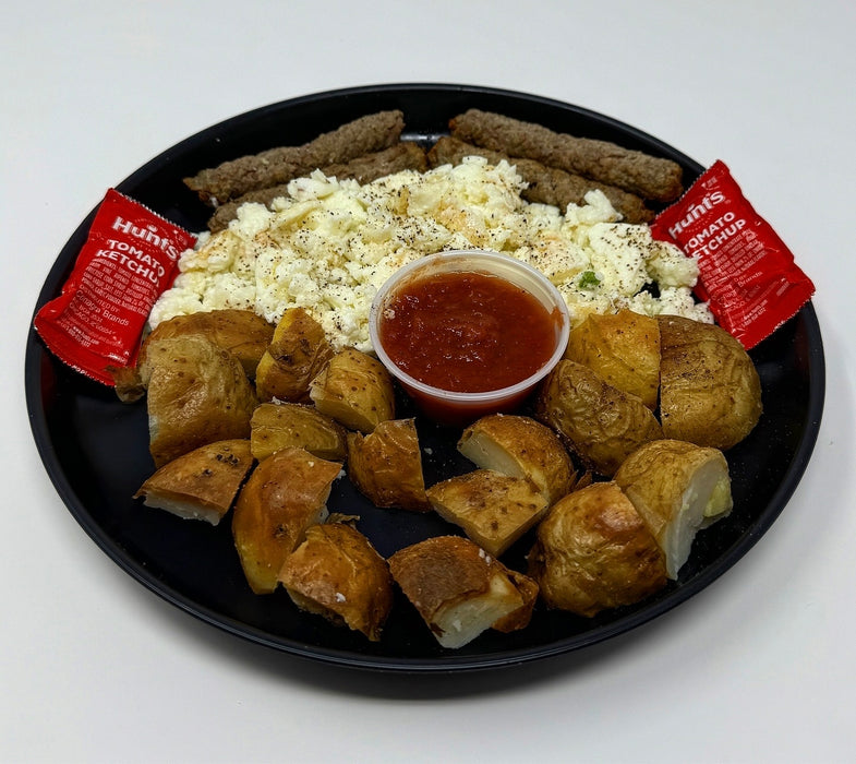 Turkey Sausage & Egg Scramble - spartan meal preps new jersey