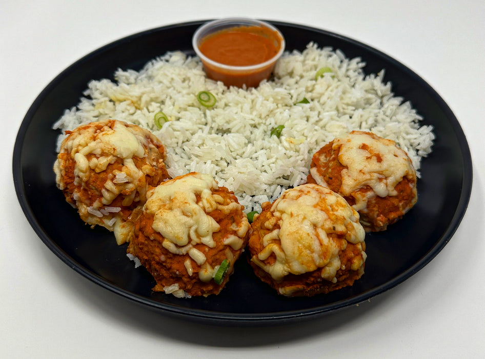 Vodka Parmesan Chicken Meatballs