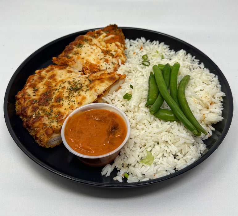 Parmesano De Pollo Con Vodka