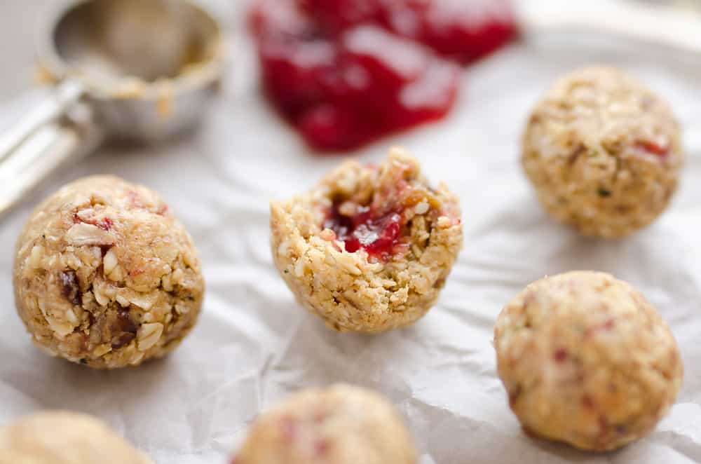 Peanut Butter Jelly Protein Balls - (12) Pack