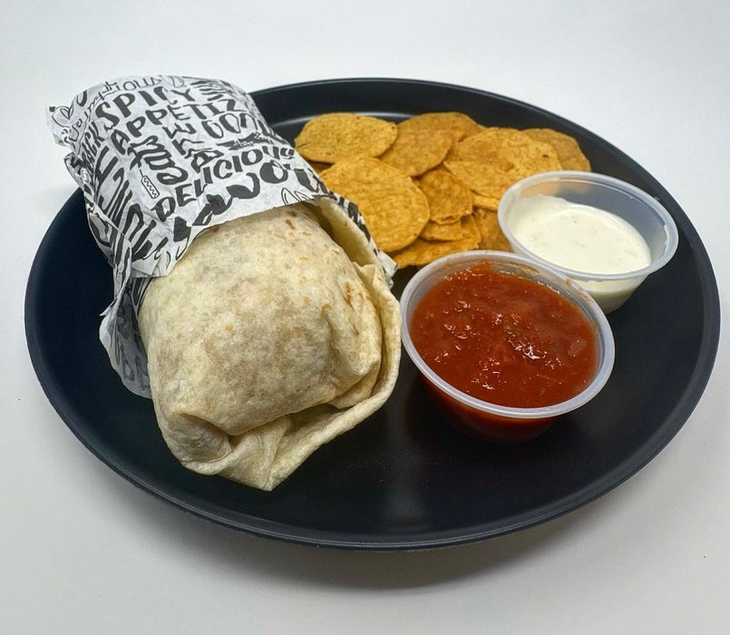 Wrap de pollo estilo búfalo