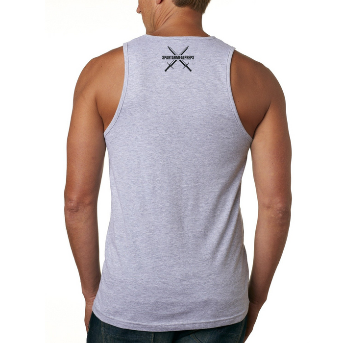 Camiseta sin mangas gris (corte para hombre)