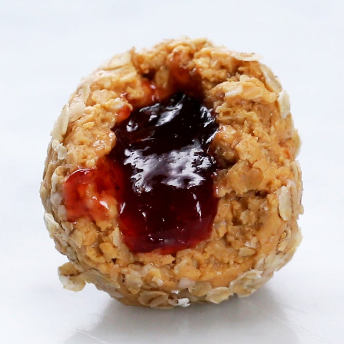 Peanut Butter Jelly Protein Balls - (12) Pack