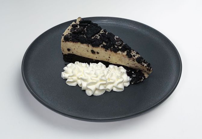 Pastel de galletas Oreo y crema