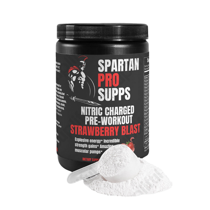 Nitric Shock Pre Workout ( 30 servings - Strawberry Blast  )
