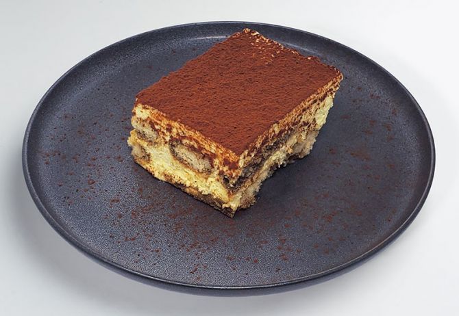 Tiramisú casero
