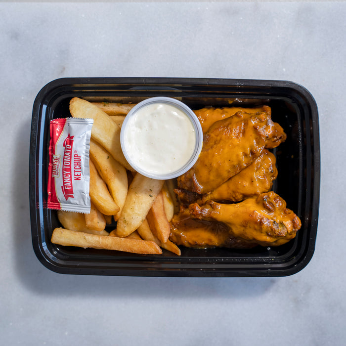 Chicken Wings & Fries