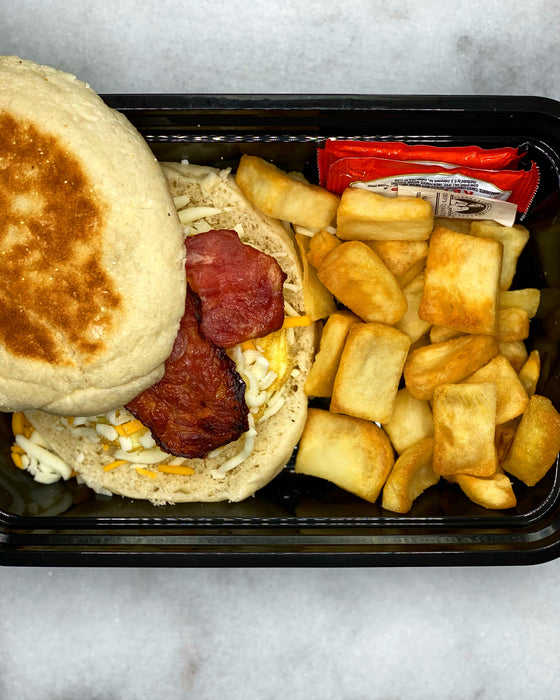 Turkey Bacon Breakfast Sandwich