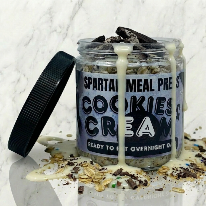 Cookies & Cream Protein Overnight Oats