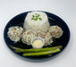 High protein ground chicken meatballs tossed in house creamy garlic parmesan sauce and paired with jasmine rice and green beans - Saddle Brook NJ Meal Preps