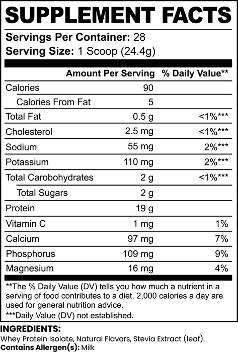 Whey Protein- Vanilla Milkshake ( 30 Servings )