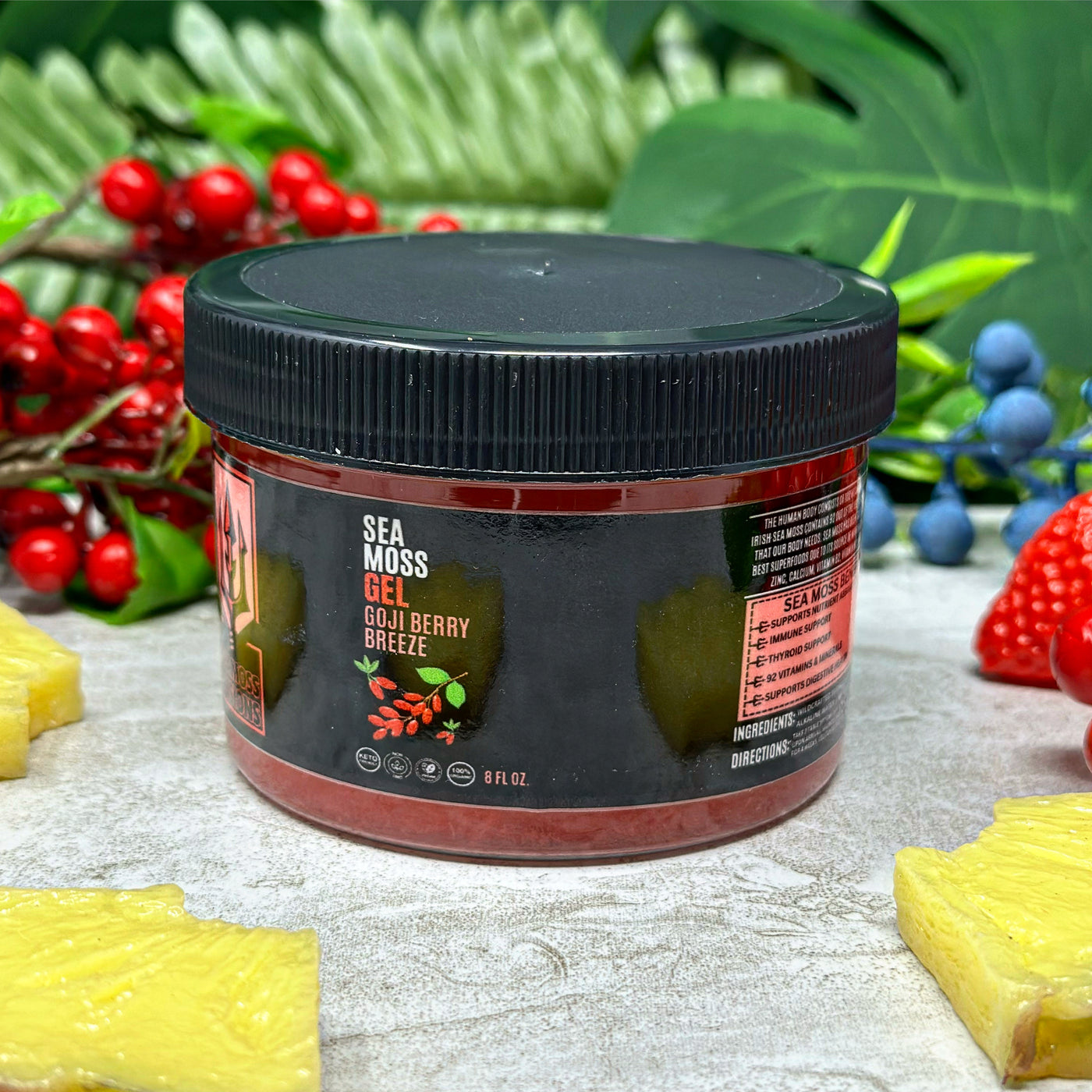 GOJI BERRY BREEZE SEA MOSS GEL — spartanmealpreps